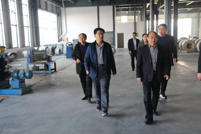 縣工信局、縣科技局、縣促進(jìn)會(huì)到泰來(lái)鋼構(gòu)走訪調(diào)研